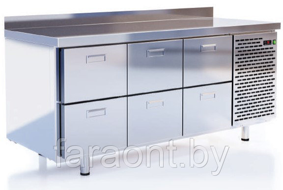 Шкаф-стол морозильный Cryspi (Криспи) СШН-6,0 GN-1850 t -20 -10 - фото 1 - id-p76511490