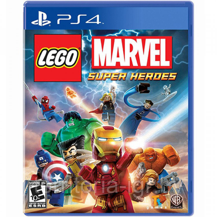 Lego Marvel Super Heroes PS4 (Английская версия)