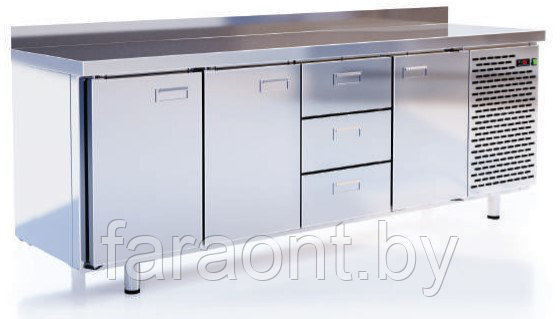 Шкаф-стол морозильный Cryspi (Криспи) СШН-3,3 GN-2300 t -20…-10
