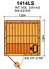 Сауна в сборе SAWO 1414LS с оборудованием и комплектом аксессуаров, фото 3