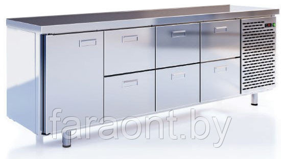 Шкаф-стол морозильный Cryspi (Криспи) СШН-6,1 В-2300 без борта t -20…-10