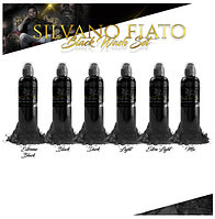 Краска World Famous Tattoo Ink "SILVANO FIATO BLACK WASH SET - 6шт" 30мл