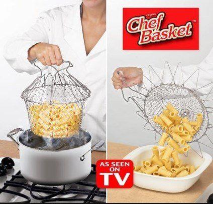 Дуршлаг-сетка Chef Basket - фото 2 - id-p76555920