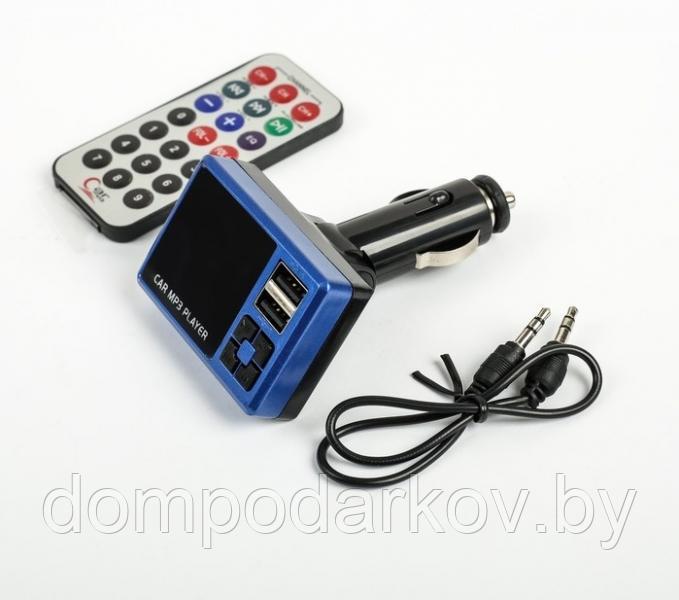 FM - трансмиттер, 2USB/MicroSD/MP3/WMA/AUX, МИКС