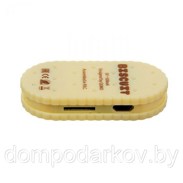 MP3 плеер Qumo BISCUIT "Ваниль", Micro SD до 32 ГБ - фото 2 - id-p76560484