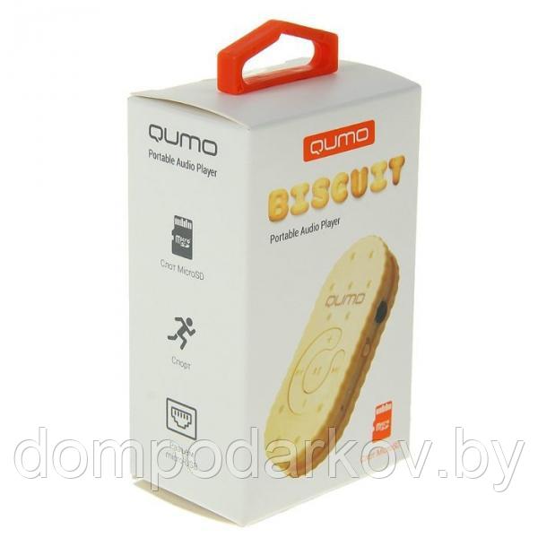 MP3 плеер Qumo BISCUIT "Ваниль", Micro SD до 32 ГБ - фото 5 - id-p76560484