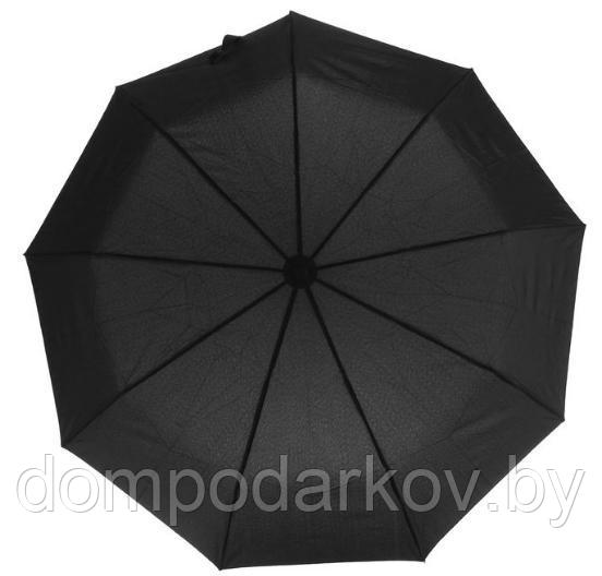 Зонт автоматический, 23176, R=50см, цвет чёрный - фото 1 - id-p76560759