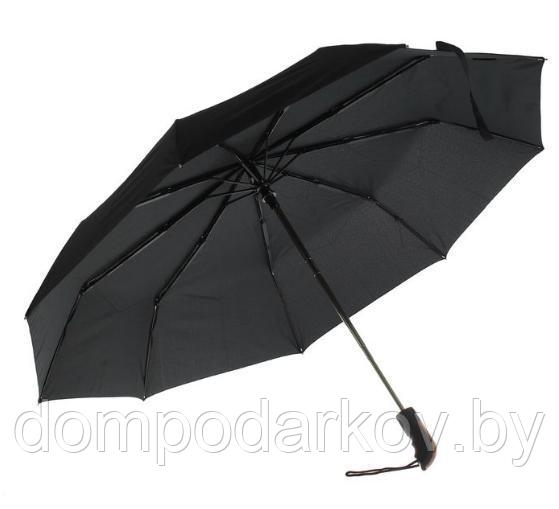 Зонт автоматический, 23176, R=50см, цвет чёрный - фото 2 - id-p76560759