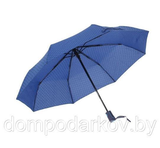 Зонт автоматический, R=55см, цвет синий - фото 2 - id-p76560772