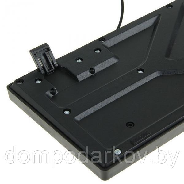 Клавиатура Perfeo DOMINO стандартная, USB, чёрная - фото 4 - id-p76560847