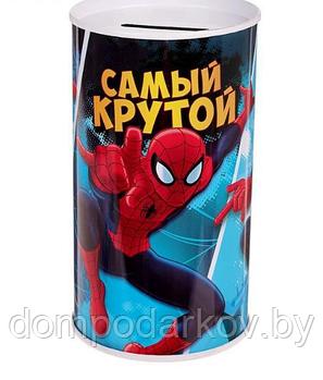 Копилка "Самый крутой", Человек-паук, 6,5 х 12 см