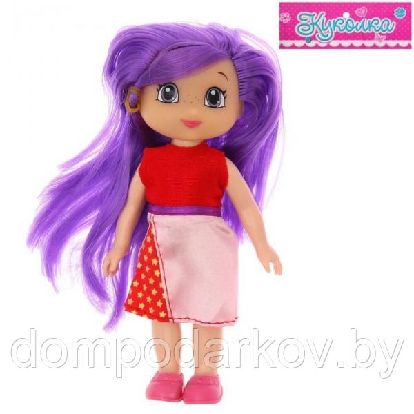 Кукла "Милашка", в платье, с цветными волосами, МИКС - фото 4 - id-p76561165
