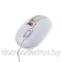 Мышь CBR Capture, оптическая, проводная, 1200 dpi, с ковриком, USB, фото 3