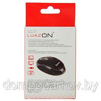 Мышь Luazon L-001, оптическая, проводная, подсветка, 1200 dpi, провод 1.1 м, USB, фото 7