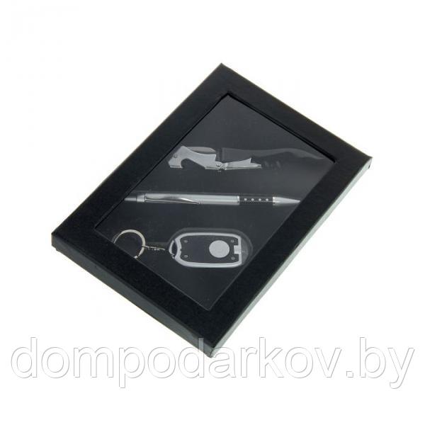 Набор подарочный 3в1: ручка, открывалка, брелок-фонарик - фото 3 - id-p76561466