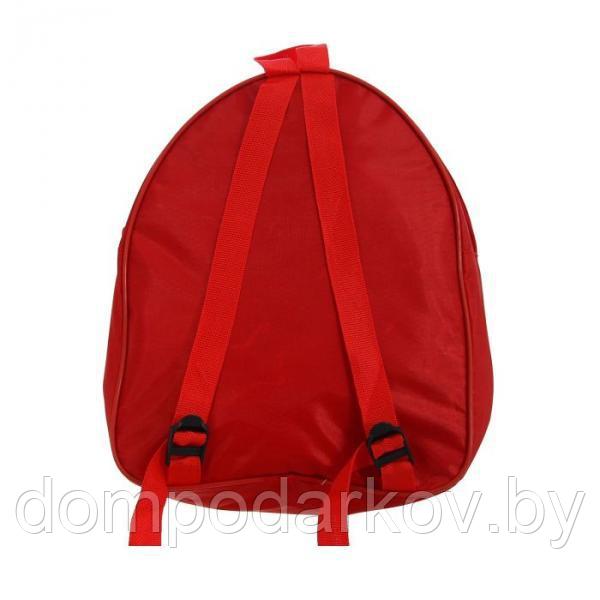 Рюкзак детский на молнии "Авто", 1 отдел, красный - фото 3 - id-p76561776