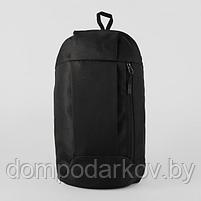Рюкзак мол Мини, 22*9*40, отдел на молнии, н/карман, черный, фото 2