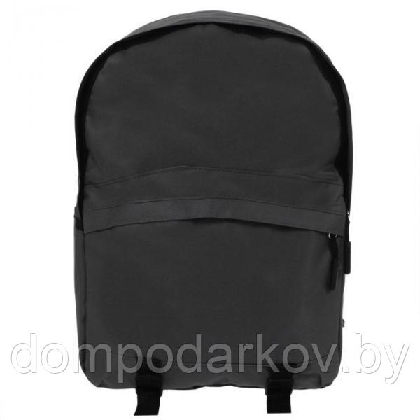 Рюкзак молодёжный "Однотонный", 1 отдел, 1 наружный и 2 боковых кармана, серый - фото 1 - id-p76561812