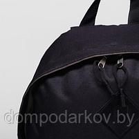 Рюкзак на молнии, 1 отдел, наружный карман, цвет чёрный, фото 4