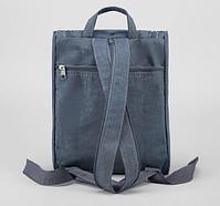 Рюкзак молодежный С126, 22*13*30, 1 отд на молнии, н/карман, темно-серый, фото 3