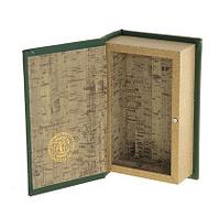 Шкатулка-книга "Финансовый магнат", обтянута искусственной кожей, с тиснением, фото 2