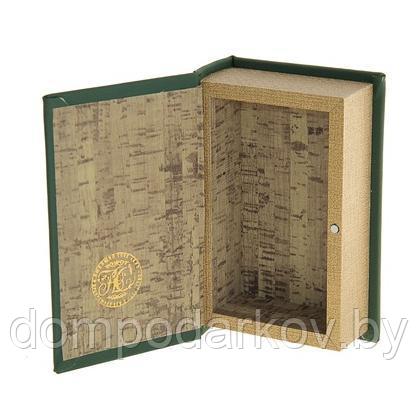 Шкатулка-книга "Финансовый магнат", обтянута искусственной кожей, с тиснением - фото 2 - id-p76562273