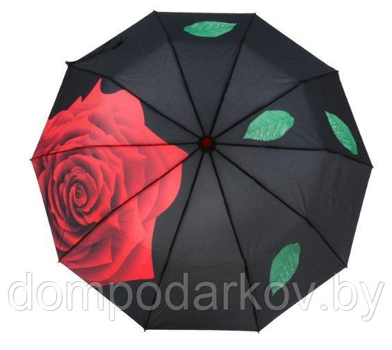 Зонт полуавтомат "Роза 1538, R=50см, разноцветный - фото 1 - id-p76562362