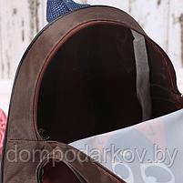 Рюкзак детский "Медвежонок" с ушками, 21 х 25 см, фото 3