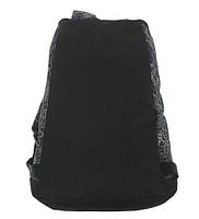 Рюкзак молодёжный на молнии "Узор", 1 отдел, чёрный/белый, фото 5