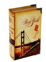 Шкатулка-книга "Нью-Йоркский мост"