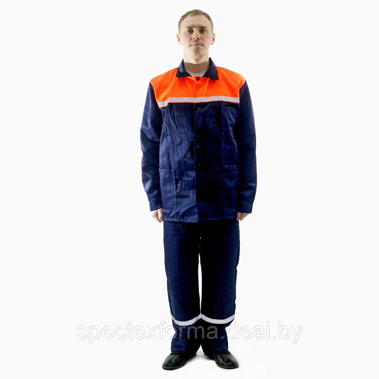 Костюм усиленный "Стандарт-1", куртка + брюки - фото 1 - id-p76575726