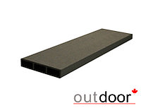 Доска для вентилируемого фасада из ДПК Outdoor 115*22*3000, черная