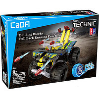 Конструктор CaDA Technic C52004W Квадроцикл инерционный 164 детали