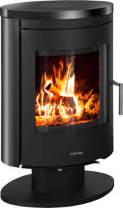 Печь-камин Color D16 Black Ceramic