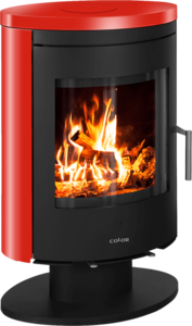 Печь-камин Color D16 Red Ceramic