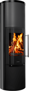 Печь-камин Color H3 Black Ceramic