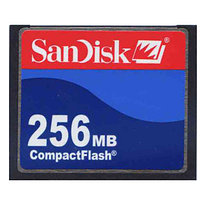 Карта памяти Compact Flash 256Mb 