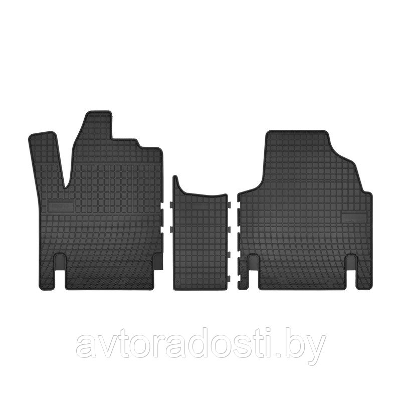 Коврики резиновые для Citroen Jumpy (95-07) / Fiat Scudo / Peugeot Expert / Ситроен / Фиат (Frogum) - фото 1 - id-p75782713