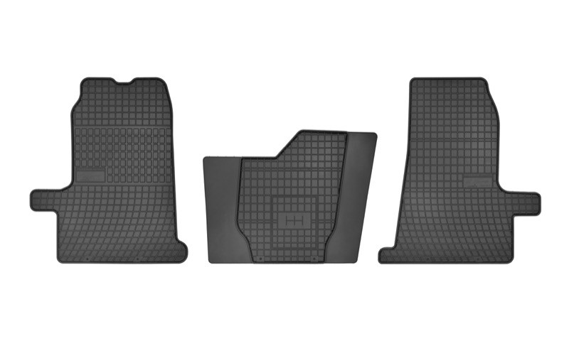 Коврики резиновые для Ford Transit VI (2000-2006 / 2006-) / Форд Транзит [D0072] (Frogum)