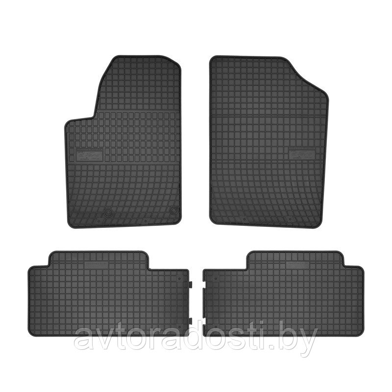 Коврики резиновые для Peugeot Partner I (97-08) / Citroen Berlingo I (97-08) / Пежо Партнет (Frogum)