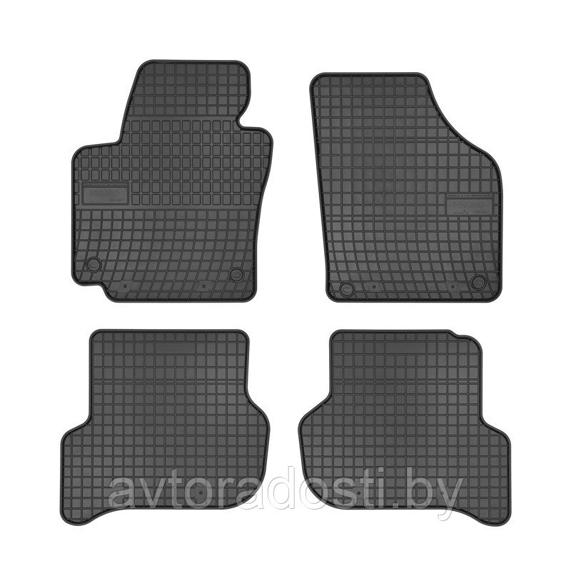 Коврики резиновые для Volkswagen Golf V Plus (2005-2014) / Seat Altea / Altea XL (2004-) / (Frogum)