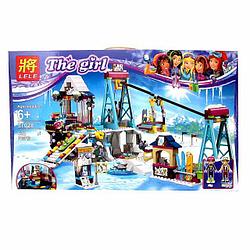 Конструктор Lele 33028 The Girl "Горнолыжный курорт: подъемник" (аналог Lego Friends 41324) 632 детали