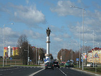Стеновая пробка в Молодечно и Сморгони.