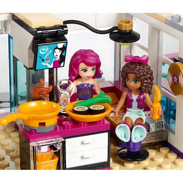 Конструктор Lele 37035 The Girl "Поп-звезда: Дом Ливи" (аналог Lego Friends 41135) 620 деталей - фото 8 - id-p76715133