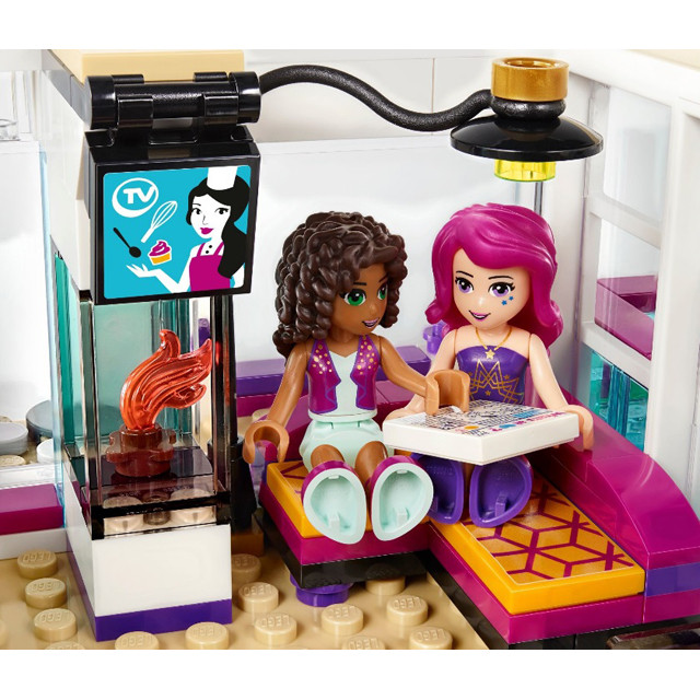 Конструктор Lele 37035 The Girl "Поп-звезда: Дом Ливи" (аналог Lego Friends 41135) 620 деталей - фото 9 - id-p76715133