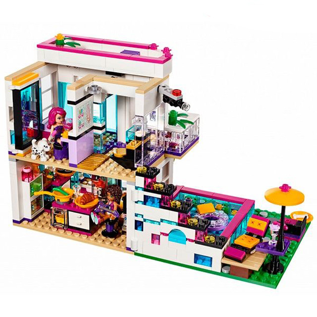 Конструктор Lele 37035 The Girl "Поп-звезда: Дом Ливи" (аналог Lego Friends 41135) 620 деталей - фото 4 - id-p76715133