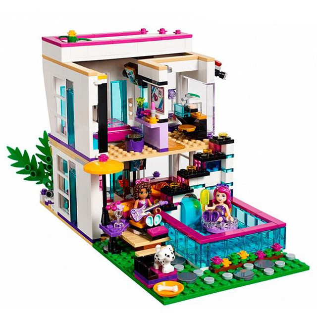 Конструктор Lele 37035 The Girl "Поп-звезда: Дом Ливи" (аналог Lego Friends 41135) 620 деталей - фото 3 - id-p76715133