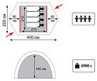 Палатка Tramp Rock 4 (v2), фото 2