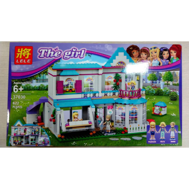 Конструктор Lele 37030 The Girl "Дом Стефани" (аналог Lego Friends 41314) 622 детали - фото 1 - id-p76718479