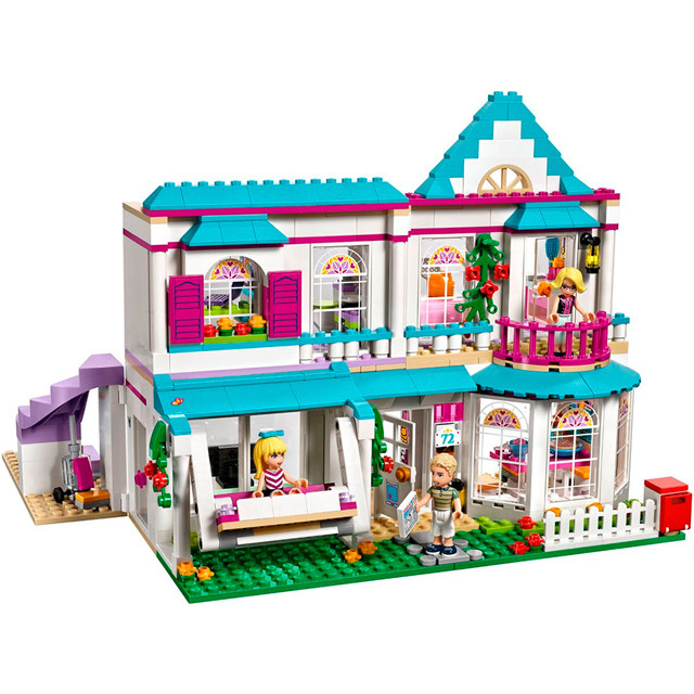 Конструктор Lele 37030 The Girl "Дом Стефани" (аналог Lego Friends 41314) 622 детали - фото 4 - id-p76718479